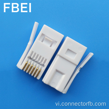 6p6c UK cắm đầu nối RJ11